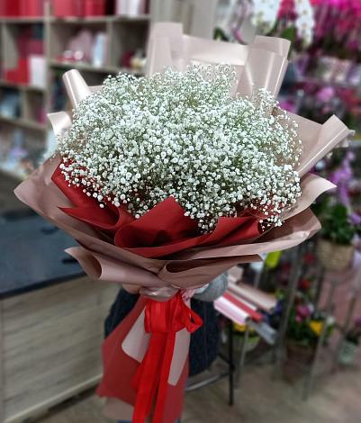 Букет цветов из: Гипсофила в Малых Ягурах