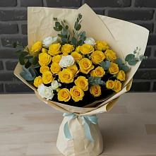Букет цветов из:  Розы в Малых Ягурах