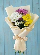 Букет цветов из:  Хризантемы в Малых Ягурах