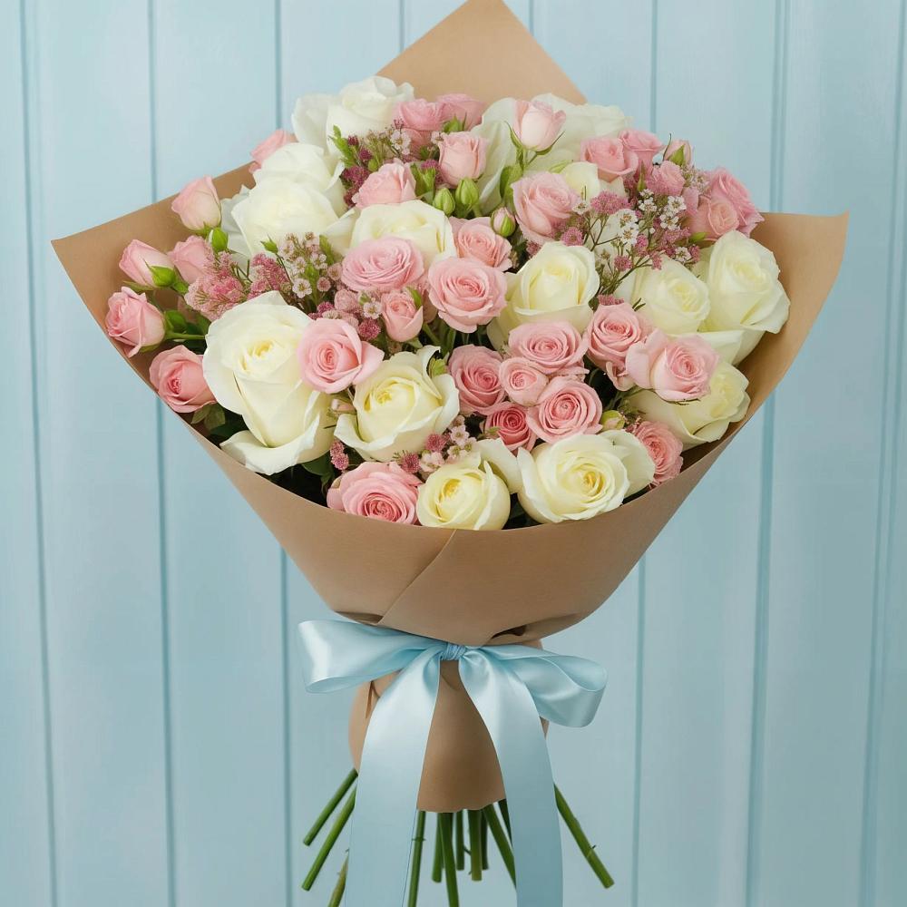 Букет цветов из: Розы в Малых Ягурах