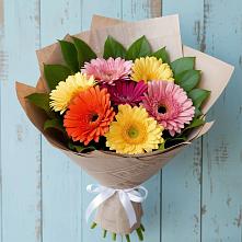 Букет цветов из:  Герберы в Малых Ягурах