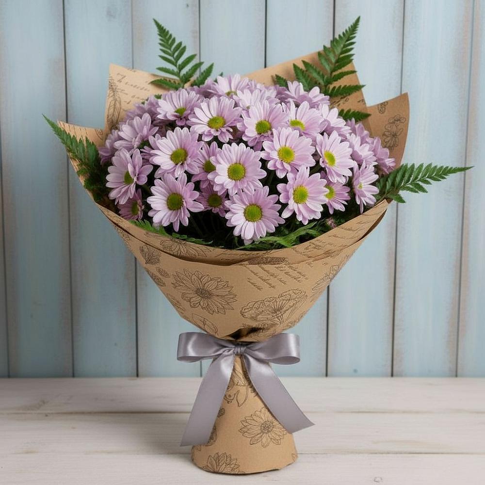 Букет цветов из: Хризантемы в Малых Ягурах