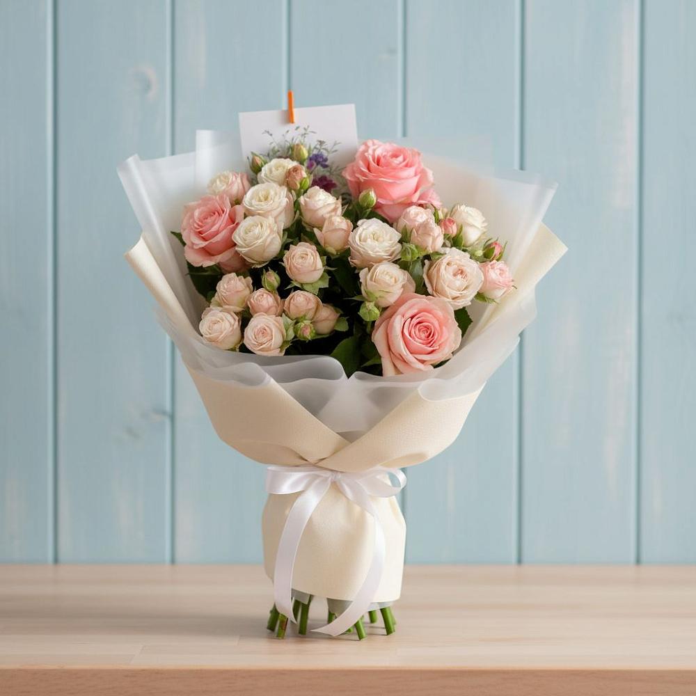 Букет цветов из: Розы в Малых Ягурах