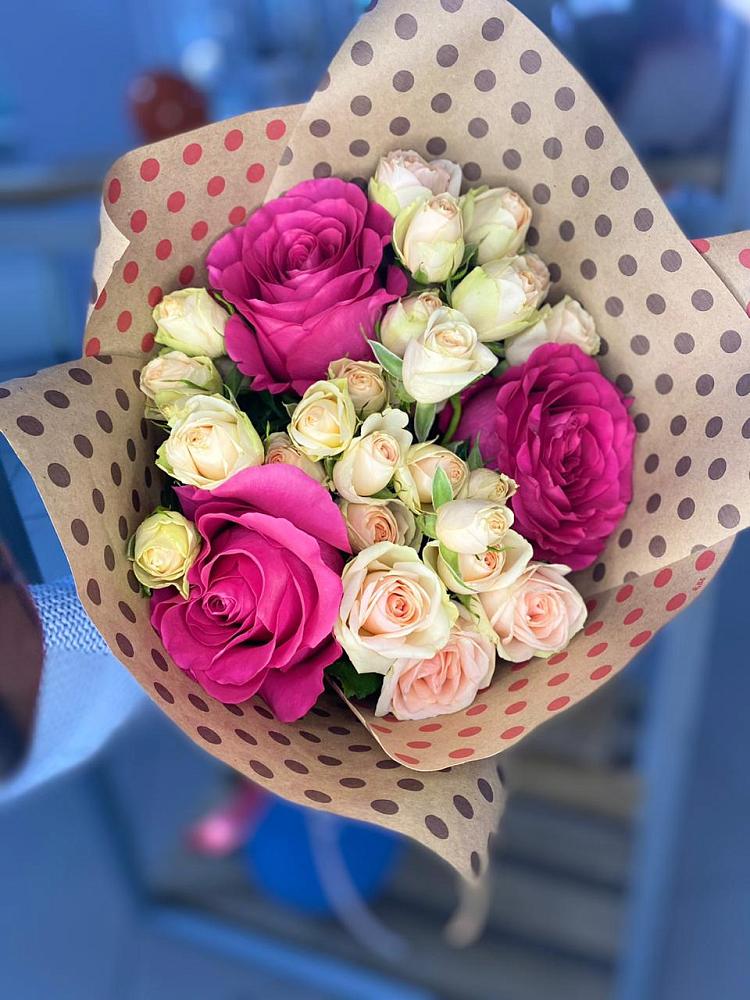 Букет цветов из: Розы в Малых Ягурах