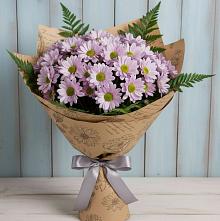 Букет цветов из:  Хризантемы в Малых Ягурах