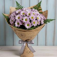 Букет цветов из:  Хризантемы в Малых Ягурах