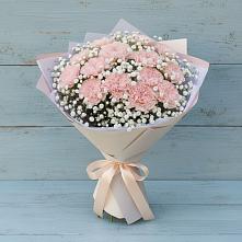 Букет цветов из:  Гвоздики в Малых Ягурах