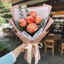 Букет цветов из:  Розы в Малых Ягурах