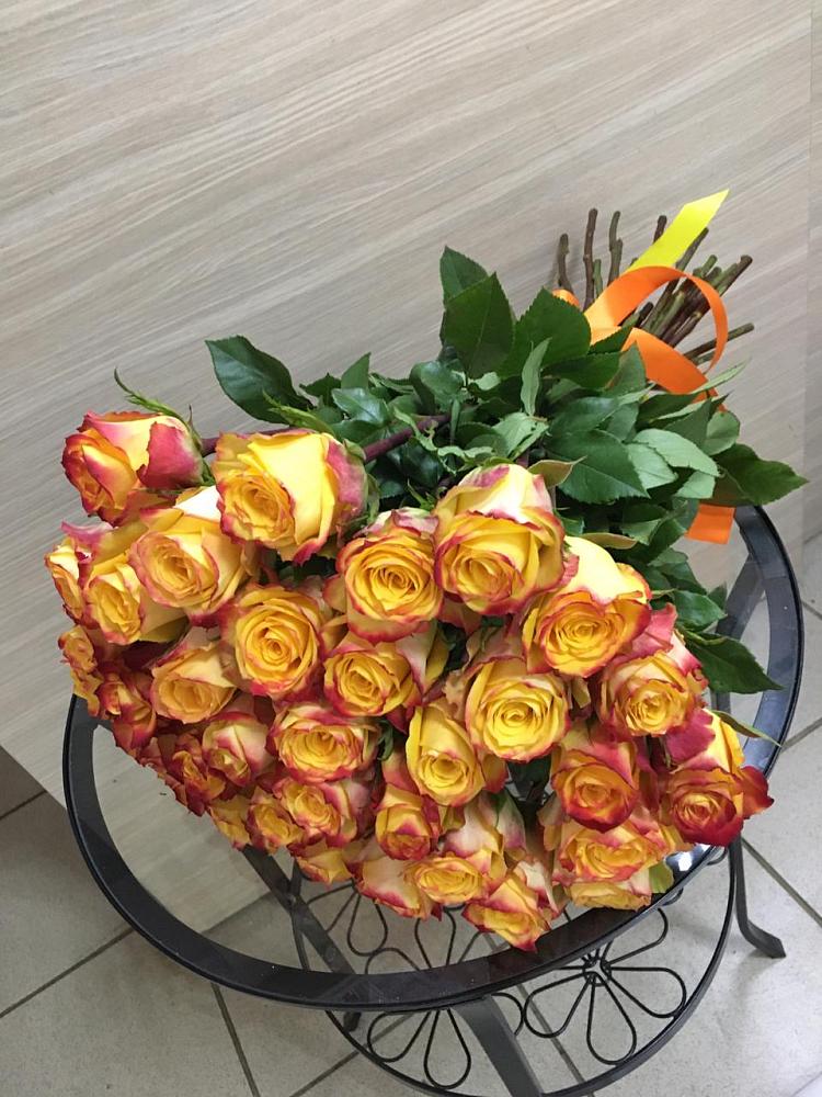 Букет Желтые розы в Малых Ягурах