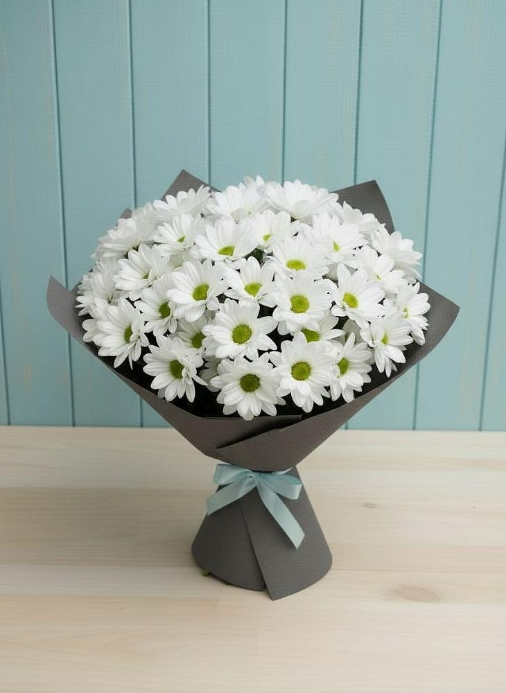 Букет цветов из: Хризантемы в Малых Ягурах