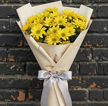 Букет цветов из:  Хризантемы в Малых Ягурах