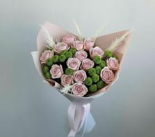 Букет цветов из:  Розы и Хризантемы в Малых Ягурах