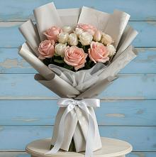 Букет цветов из:  Розы в Малых Ягурах