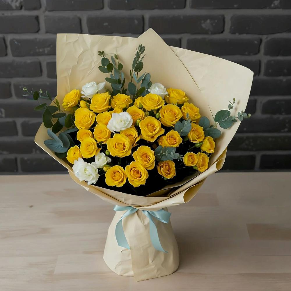 Букет цветов из: Розы в Малых Ягурах