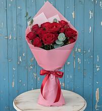 Букет цветов из:  Розы в Малых Ягурах