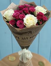 Букет цветов из:  Розы в Малых Ягурах