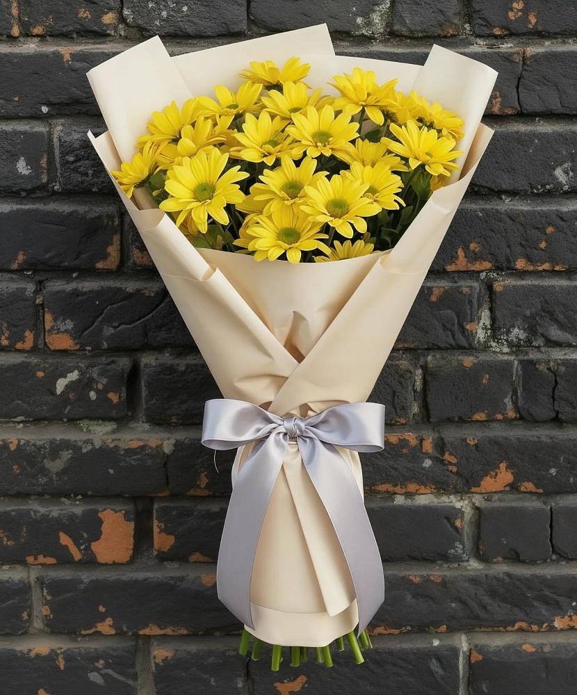 Букет цветов из: Хризантемы в Малых Ягурах