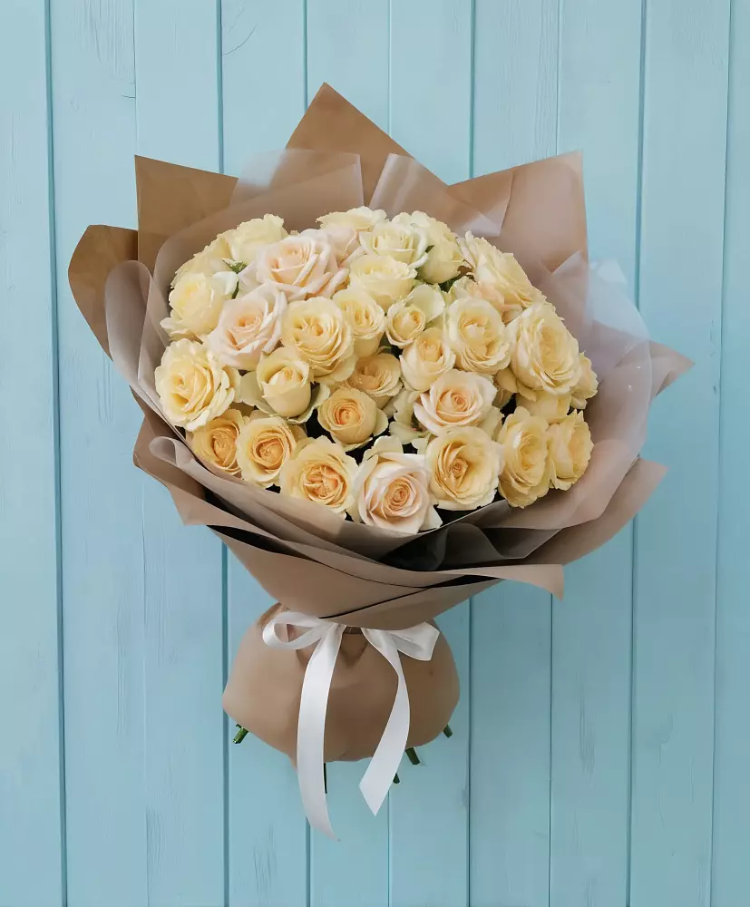 Букет Кремовое облако в Малых Ягурах