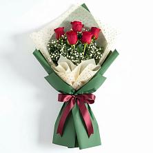 Букет цветов из:  Розы в Малых Ягурах