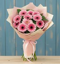 Букет цветов из:  Герберы в Малых Ягурах